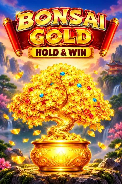 Bonsai Gold illustrated game cover